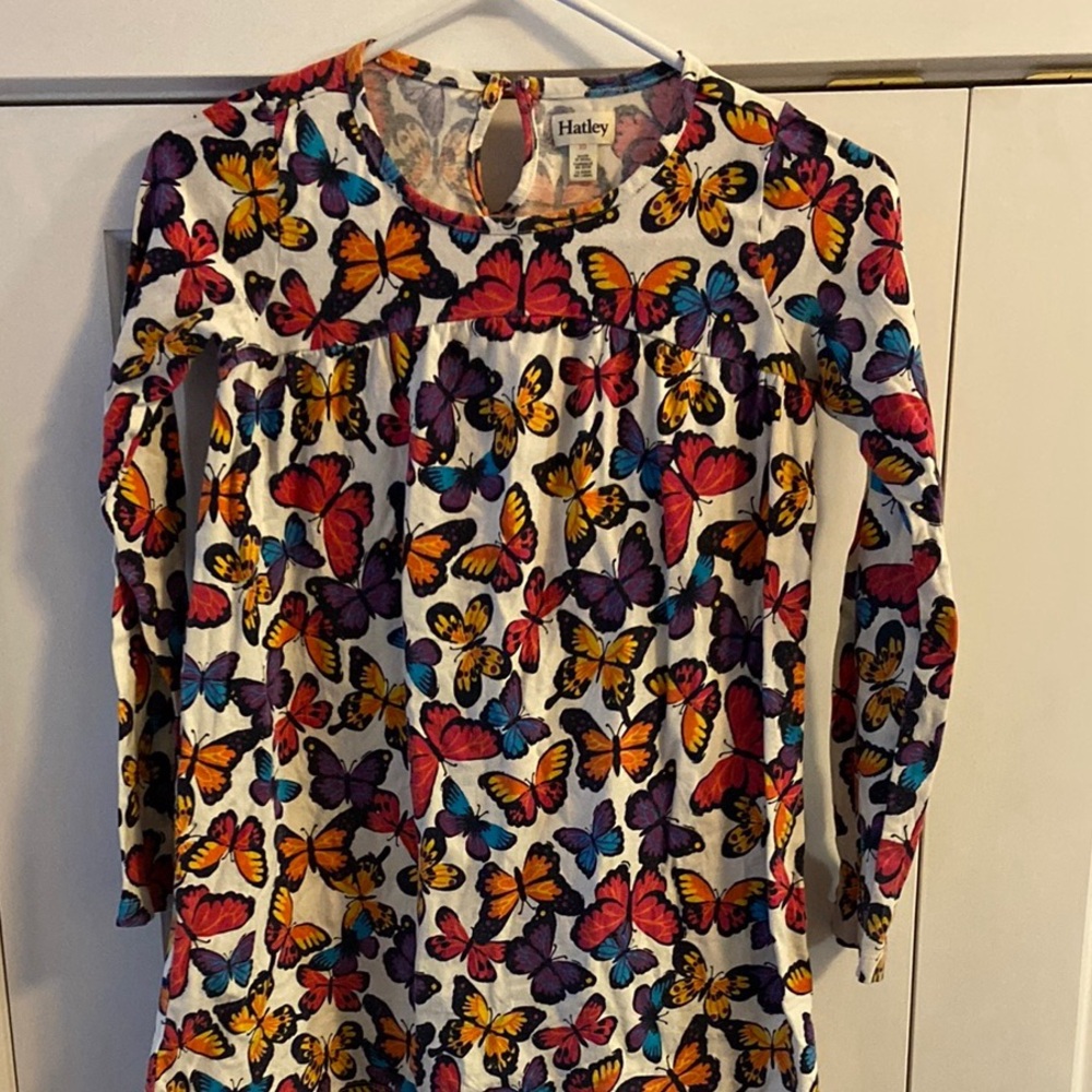 Hatley Kids Butterfly Print Dress - Multicolor